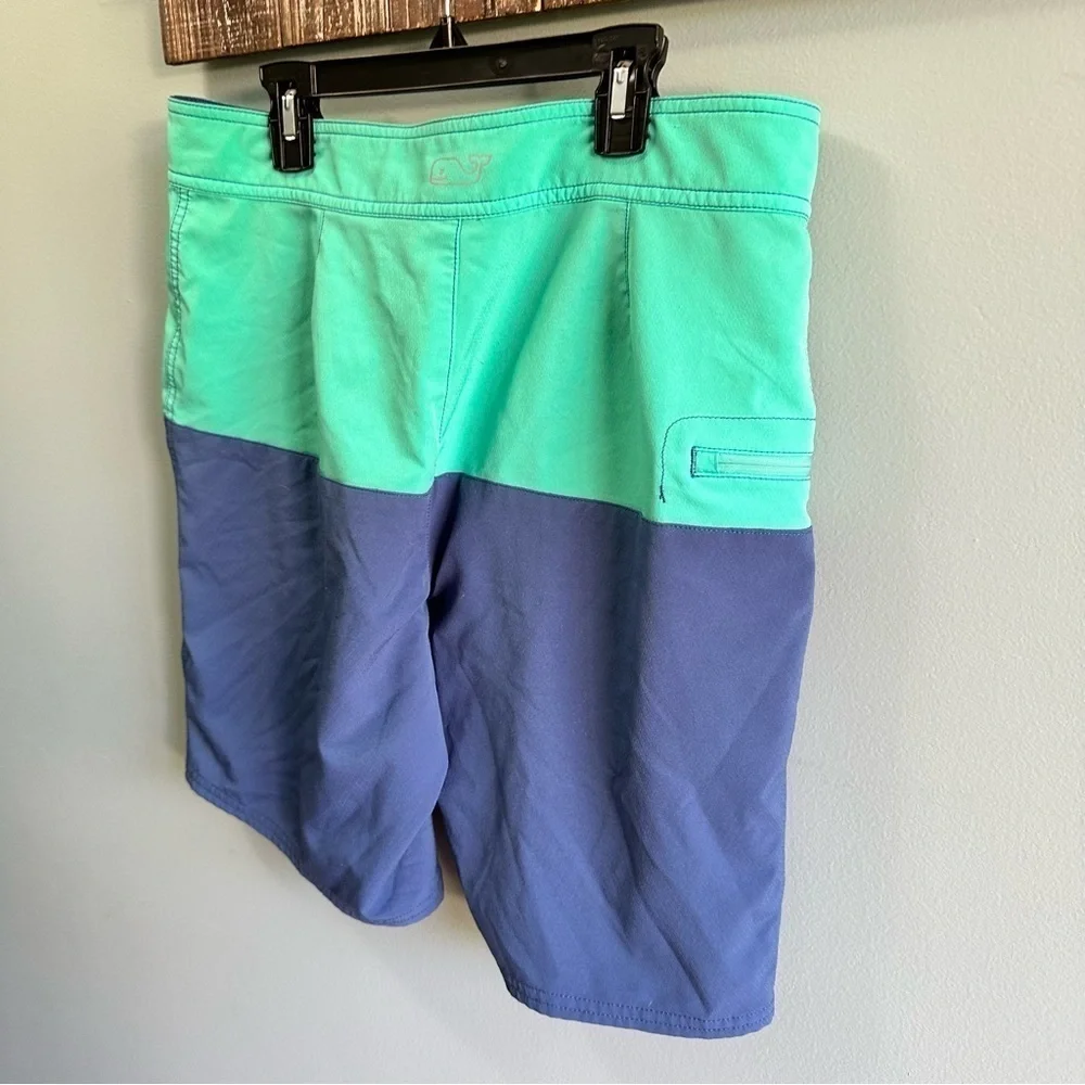 Vineyard Vines Pieced Stretch Board Shorts Men’s 30 Waist Swim Trunks